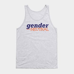 Gender neutral Tank Top